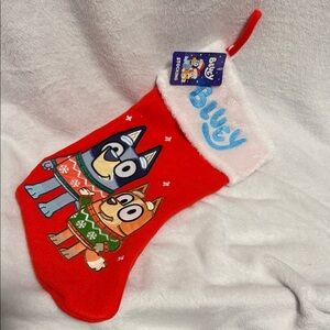 Bluey Holiday Stocking - Red